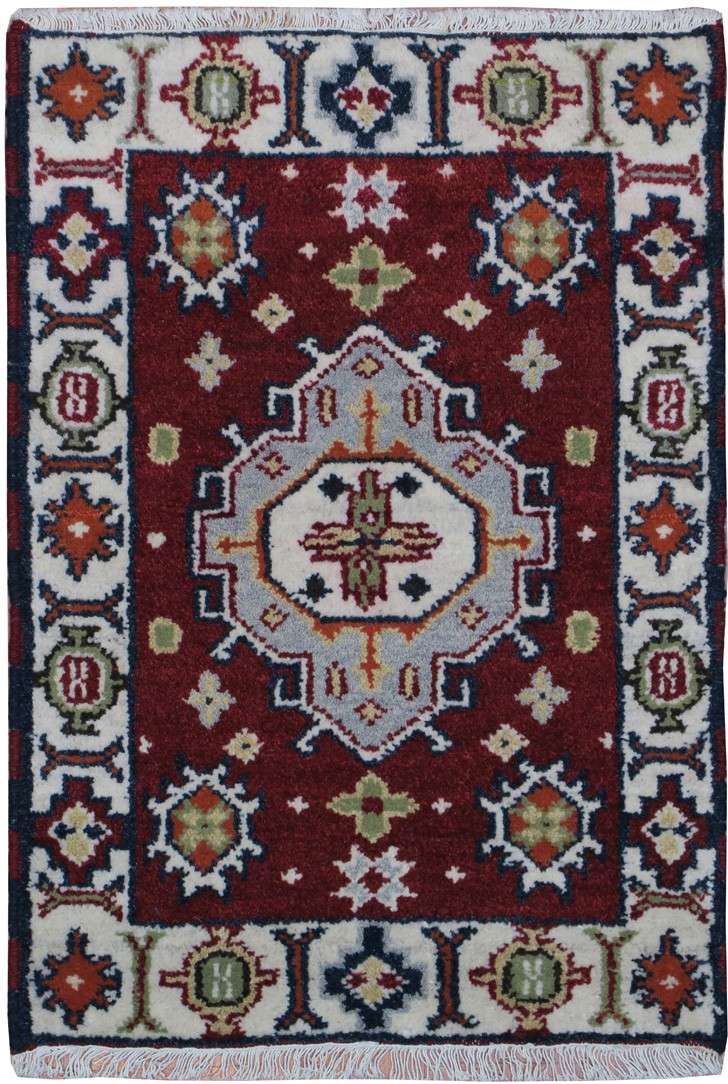 2' 0" x 3' 0" India Kazak Rug image 0