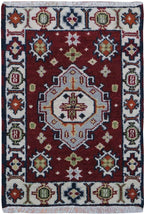 2' 0" x 3' 0" India Kazak Rug image 0