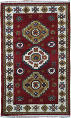 3' 0" x 5' 0" India Kazak Rug image 0