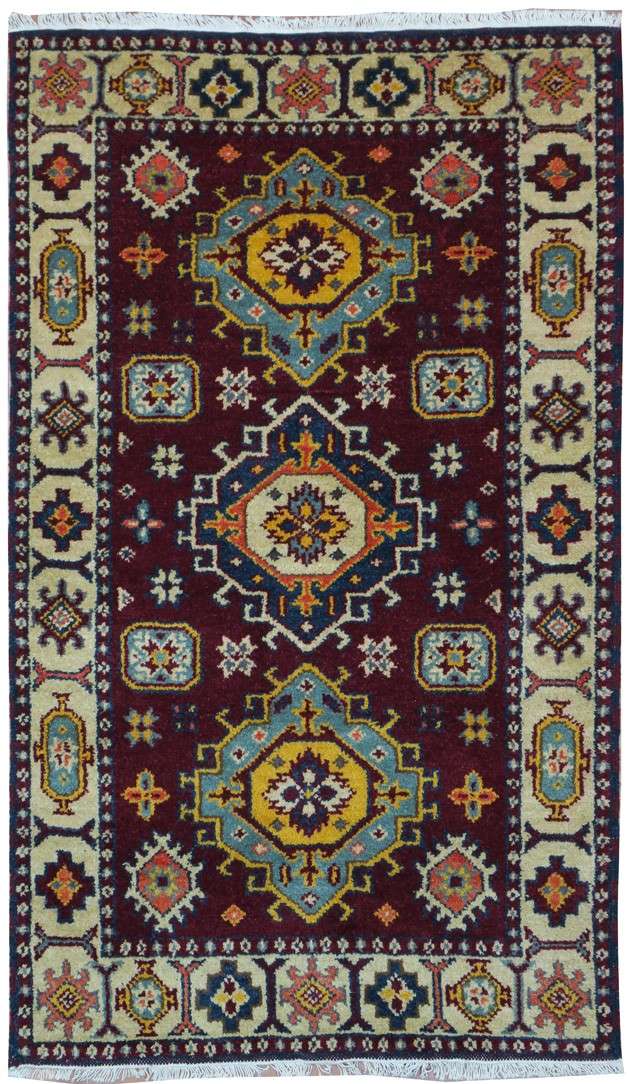 3' 0" x 5' 0" India Kazak Rug image 0