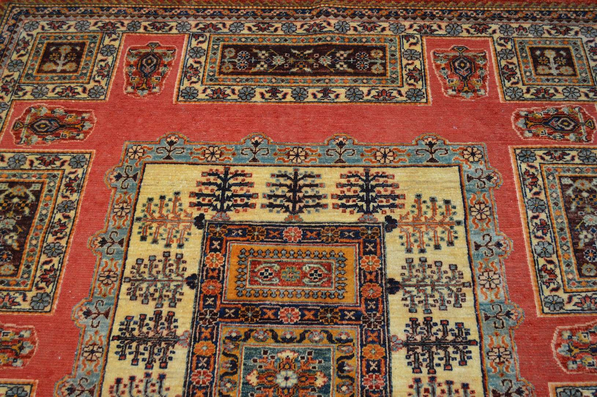 6' 8" x 9' 3" Pakistan Barjasta Rug image 2