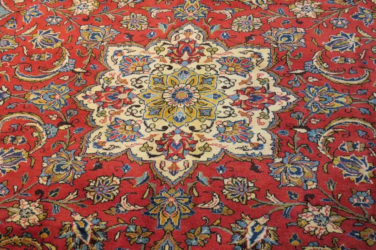 7' 3" x 10' 5" Persian Golpaygan Rug image 1