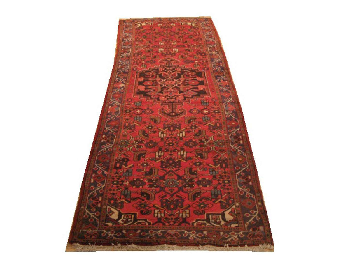 3' 3" x 9' 5" Persian Zanjan Runner image 0