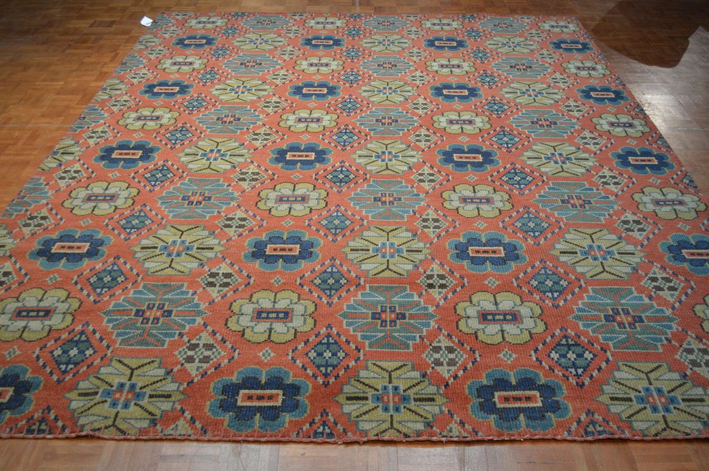9' 2" x 12' 1" India Flat Rug image 1