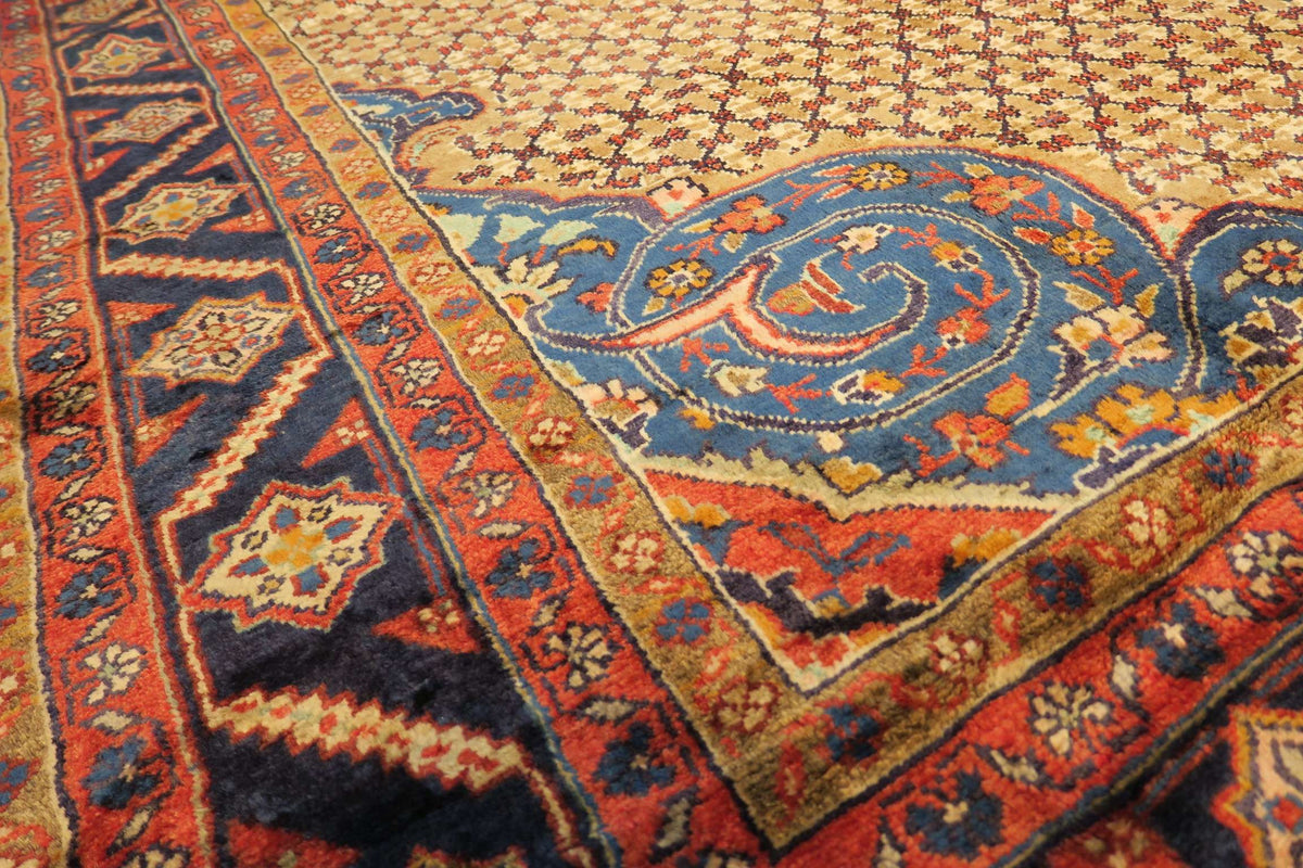 6' 9" x 10' 6" Persian Kolyaei Rug image 4