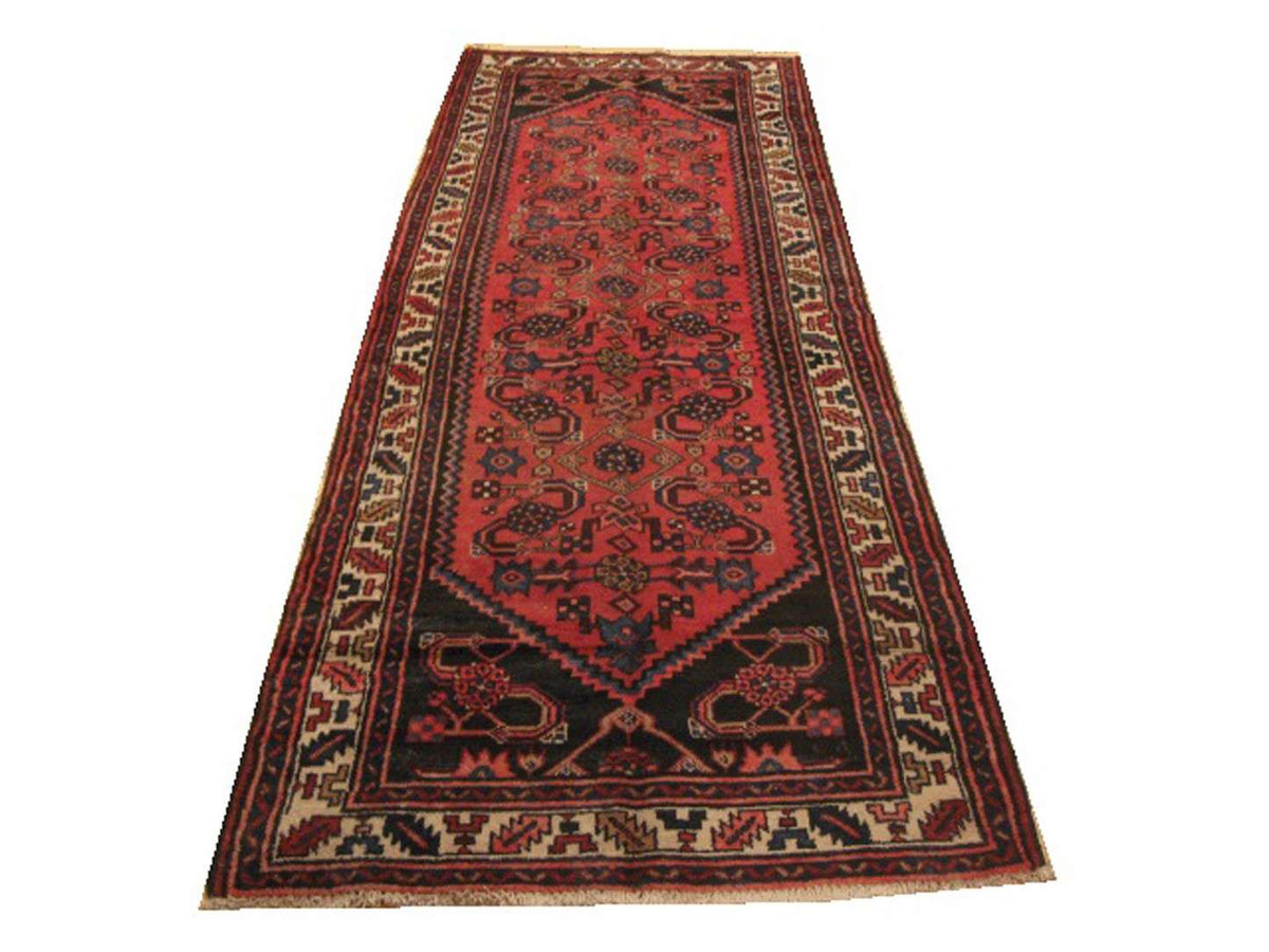 3' 5" x 9' 2" Persian Hosseinabad Runner image 0