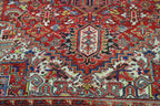 8' 3" x 11' 8" Persian Heriz Rug image 7