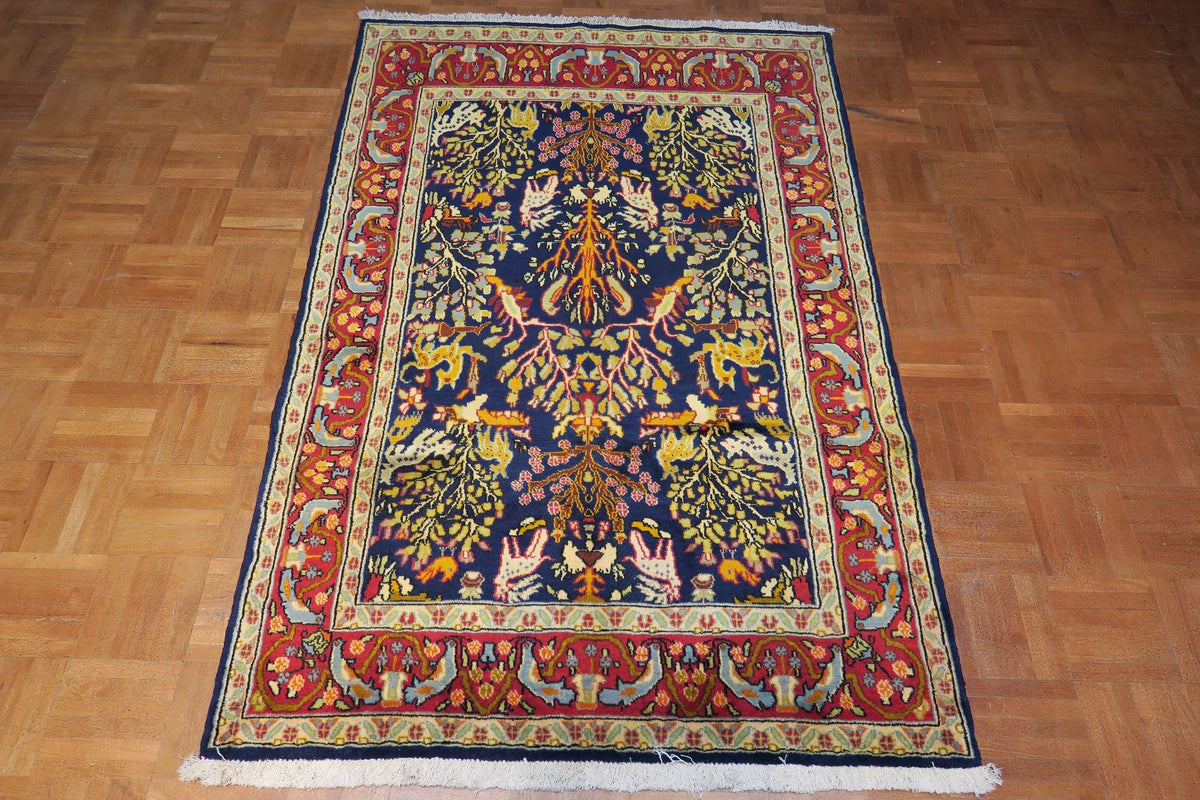 3' 5" x 5' 2" Persian Kerman Rug image 0