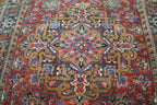 7' 7" x 11' 3" Persian Heriz Rug image 2