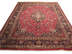 8' 2" x 11' 9" Persian Mashhad Rug image 0