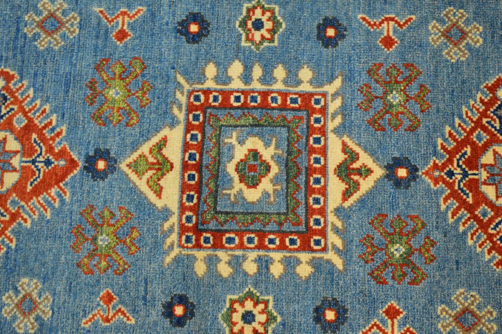 2' 7" x 9' 7" Pakistan Kazak Runner image 7