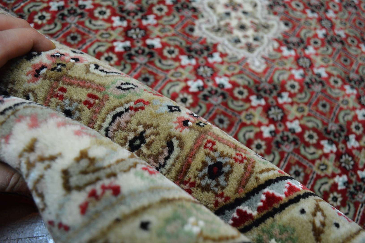 4' 0" x 6' 2" India Tabriz Rug image 11