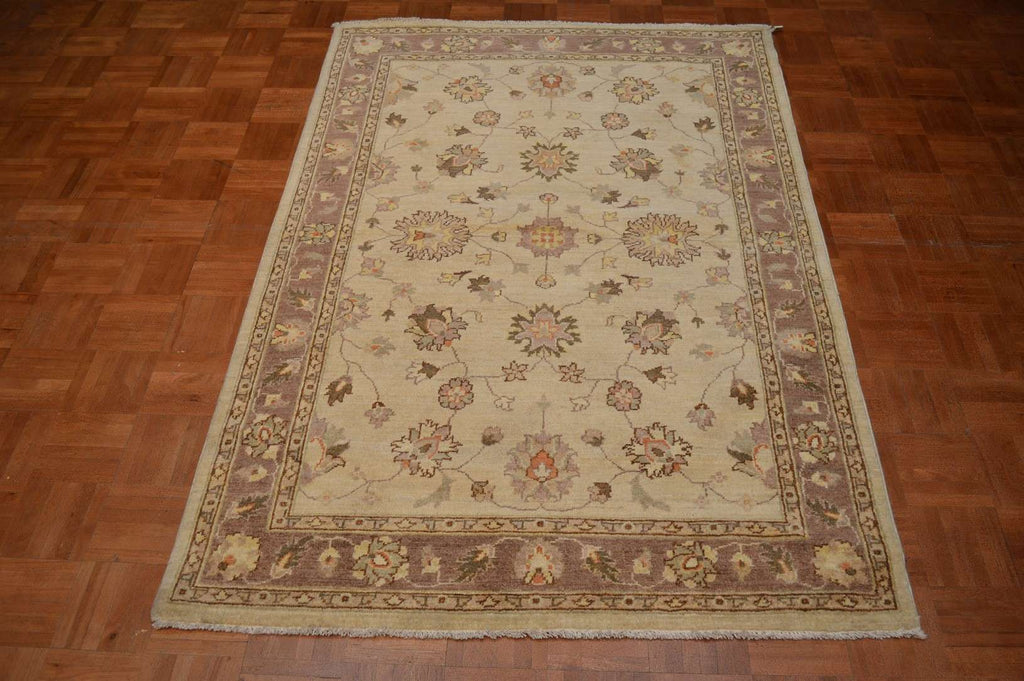 4' 0" x 5' 10" Pakistan Peshawar Rug image 1