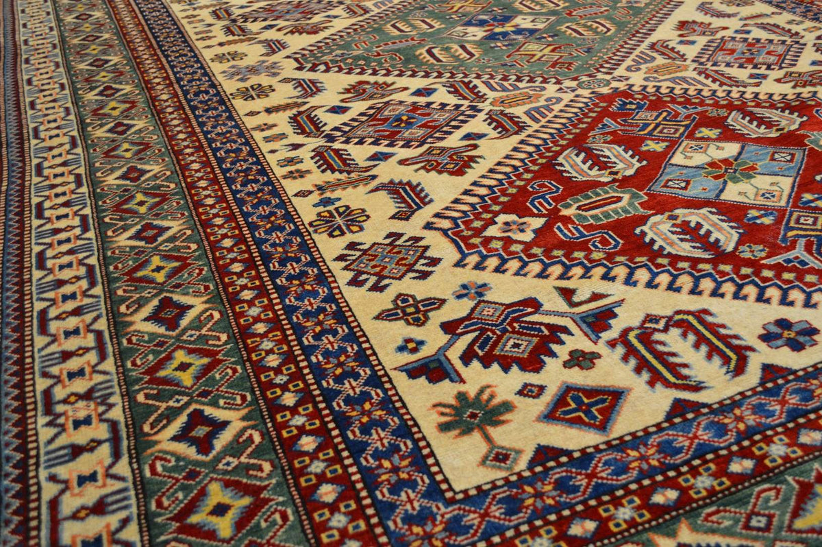 6' 3" x 8' 5" Pakistan Shirvan Rug image 9