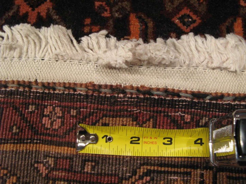 4' 6" x 10' 8" Persian Bijar Runner image 12