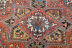 7' 6" x 10' 2" Persian Heriz Rug image 3