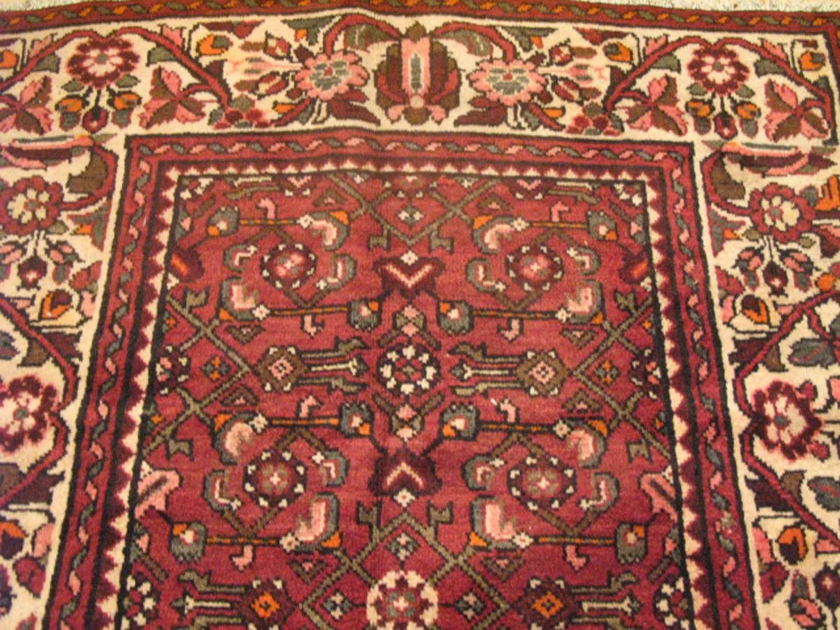 3' 4" x 9' 8" Persian Hosseinabad Runner image 7