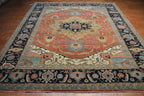 9' 0" x 12' 0" India Serapi Rug image 1