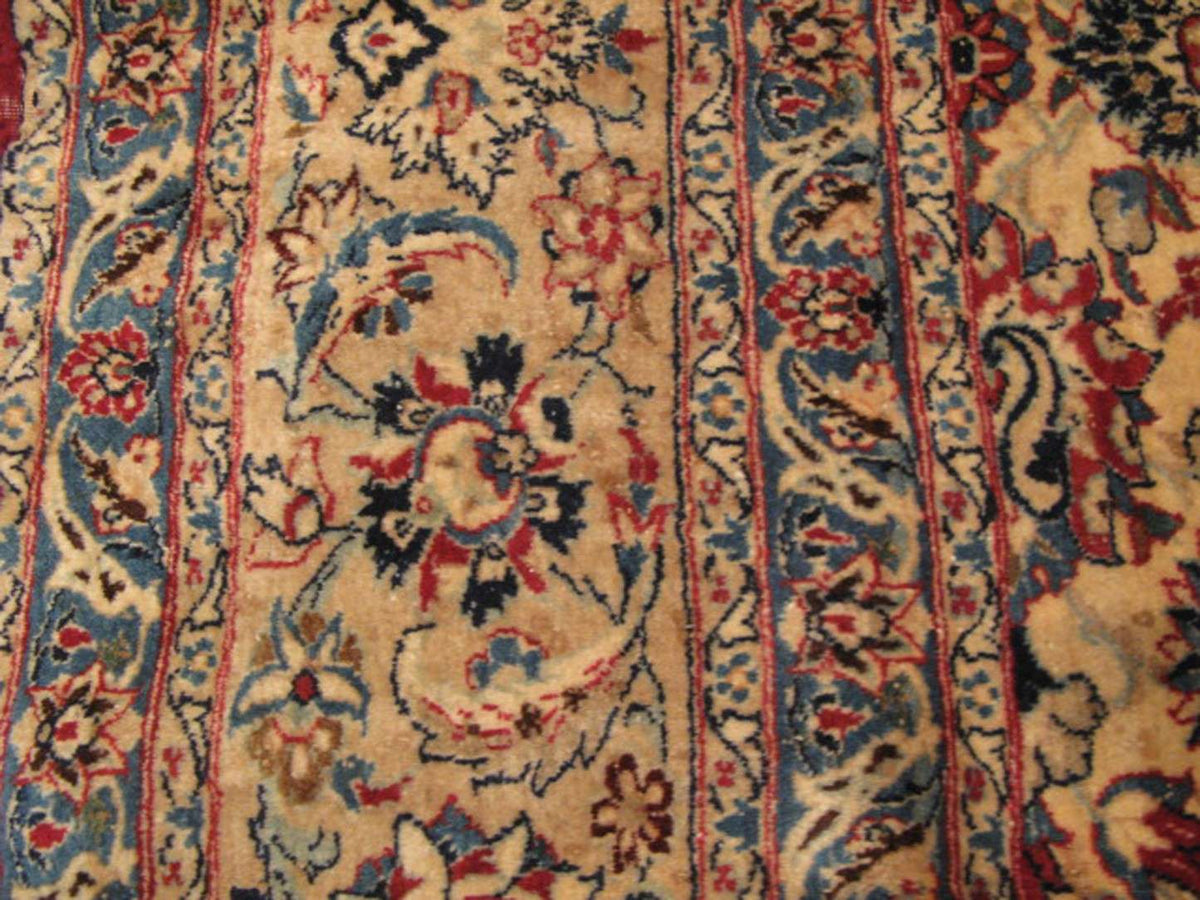 1' 1" x 5' 2" Persian Isfahan Runner image 4