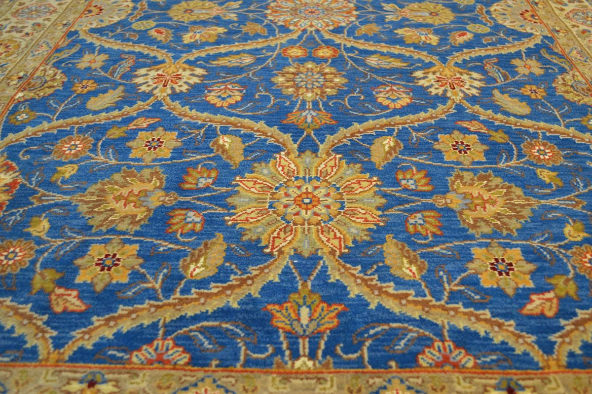 4' 0" x 6' 1" India Agra Rug image 7