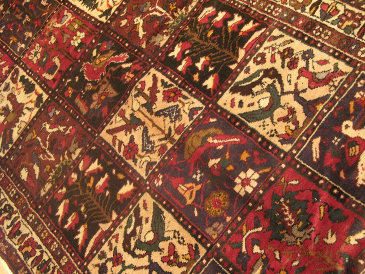 3' 1" x 12' 7" Persian Bakhtiari Runner image 2