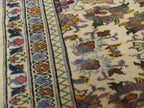 3' 8" x 4' 1" Persian Ardakan Rug image 6