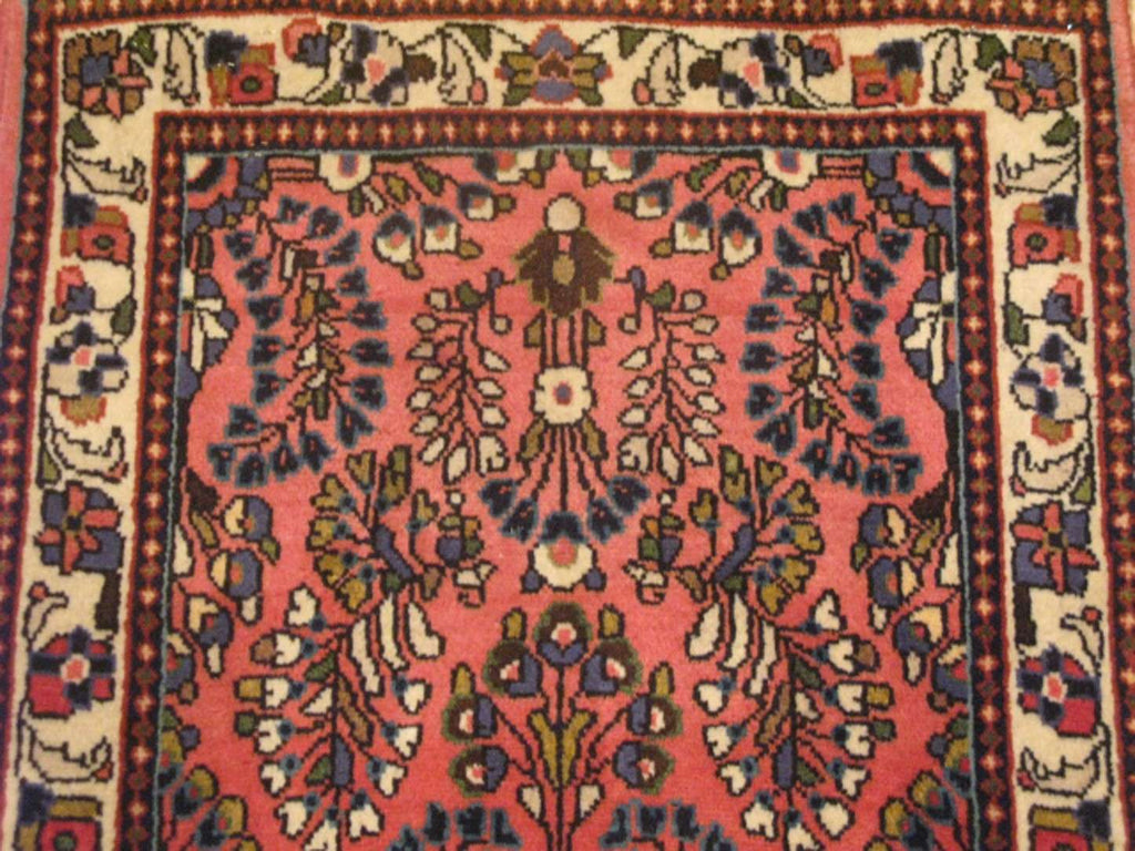 2' 2" x 4' 6" Vintage Sarouk Rug image 7