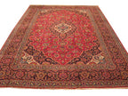 8' 2" x 11' 6" Persian Kashan Rug image 0