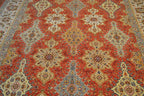 8' 1" x 10' 1" India Agra Rug image 5