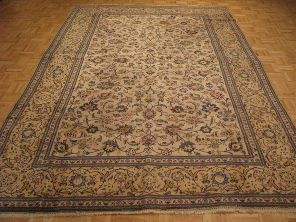 7' 0" x 10' 1" Persian Kashan Rug image 1