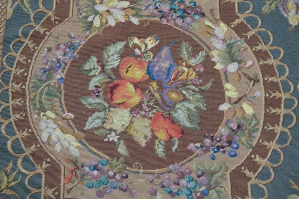 6' 0" x 8' 7" French Needlepoint Rug image 9