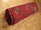 6' 9" x 10' 1" Persian Turkmen Rug image 11