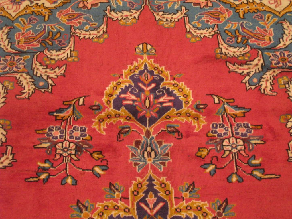 7' 3" x 9' 1" Persian Golpayegan Rug image 8