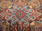 7' 1" x 10' 0" Persian Heriz Rug image 7