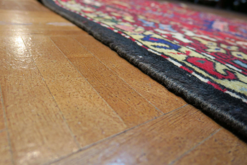3' 4" x 10' 7" Persian Karaja Runner image 8