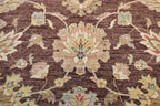 9' 0" x 11' 8" Pakistan Peshawar Rug image 9