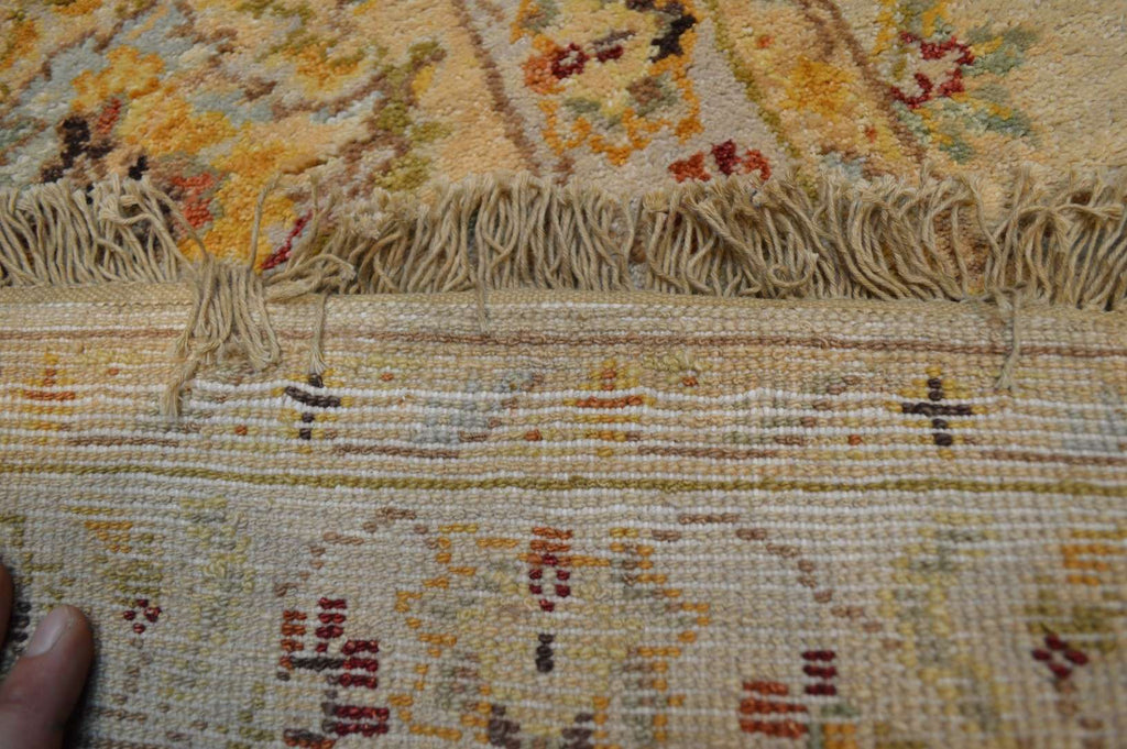 7' 9" x 8' 0" India Sultanabad Square Rug image 12