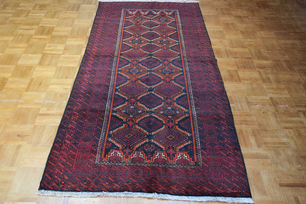3' 5" x 7' 4" Persian Baluch Rug image 9