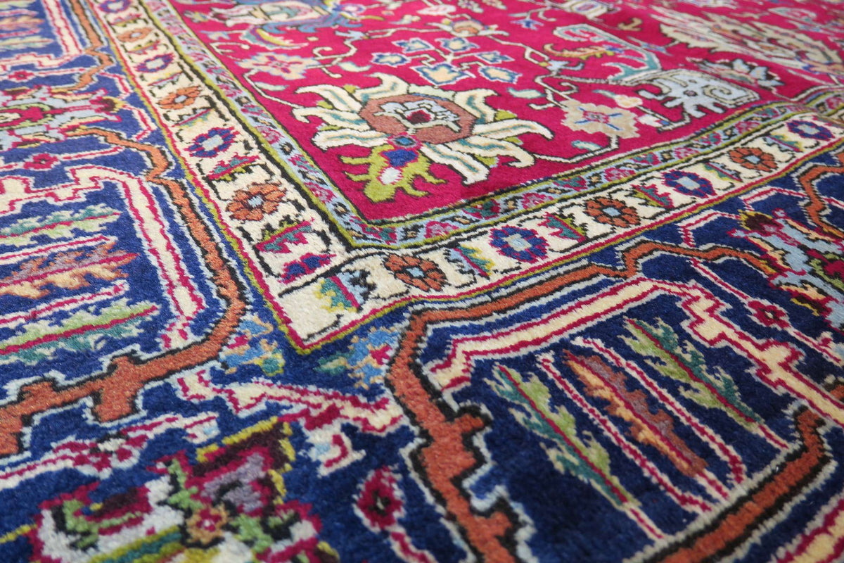 6' 5" x 10' 0" Persian Tabriz Rug image 2