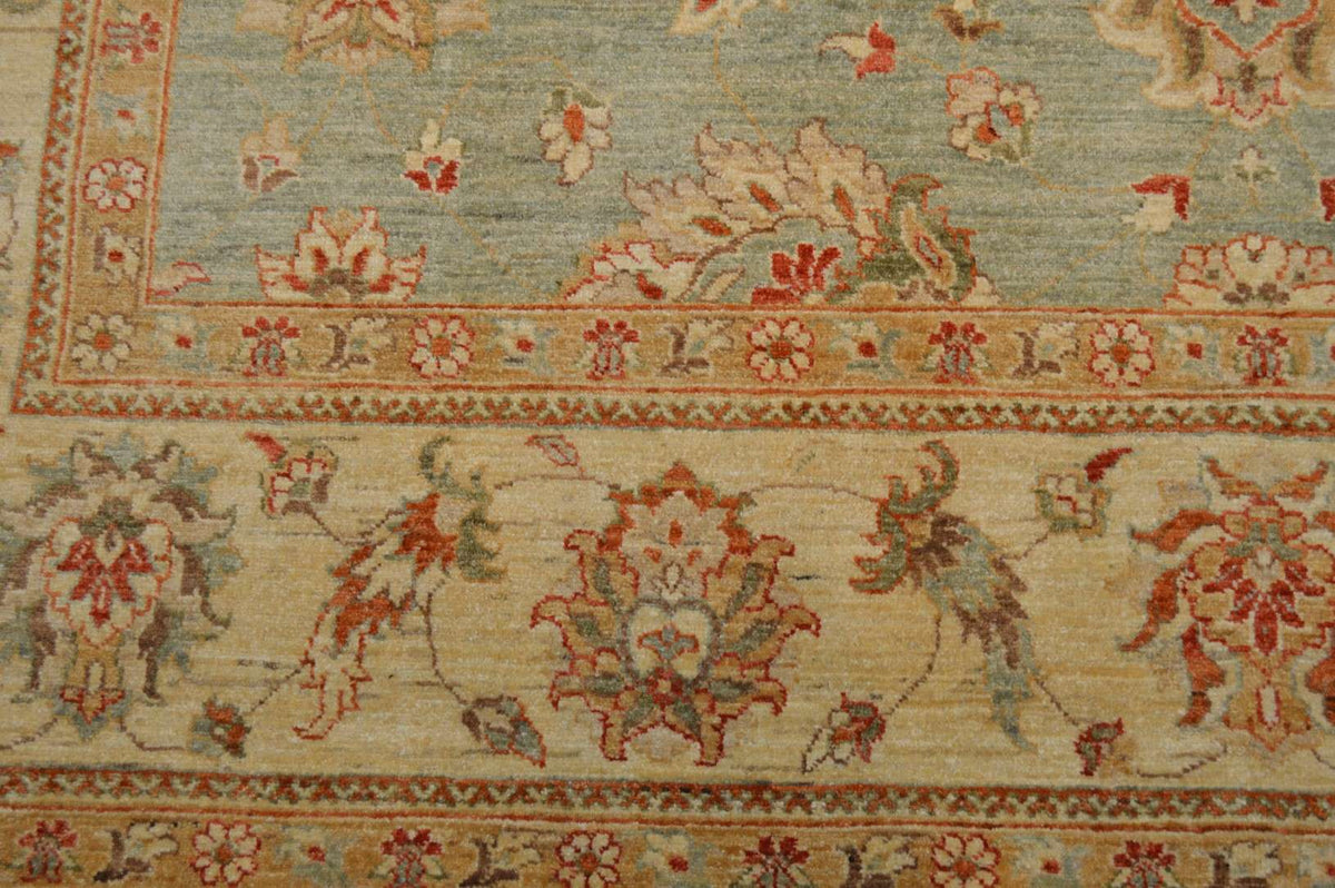 8' 8" x 11' 1" Pakistan Kazak Rug image 5