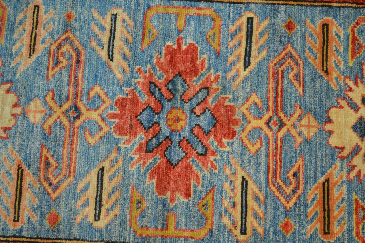 2' 6" x 8' 6" Pakistan Kazak Runner image 7