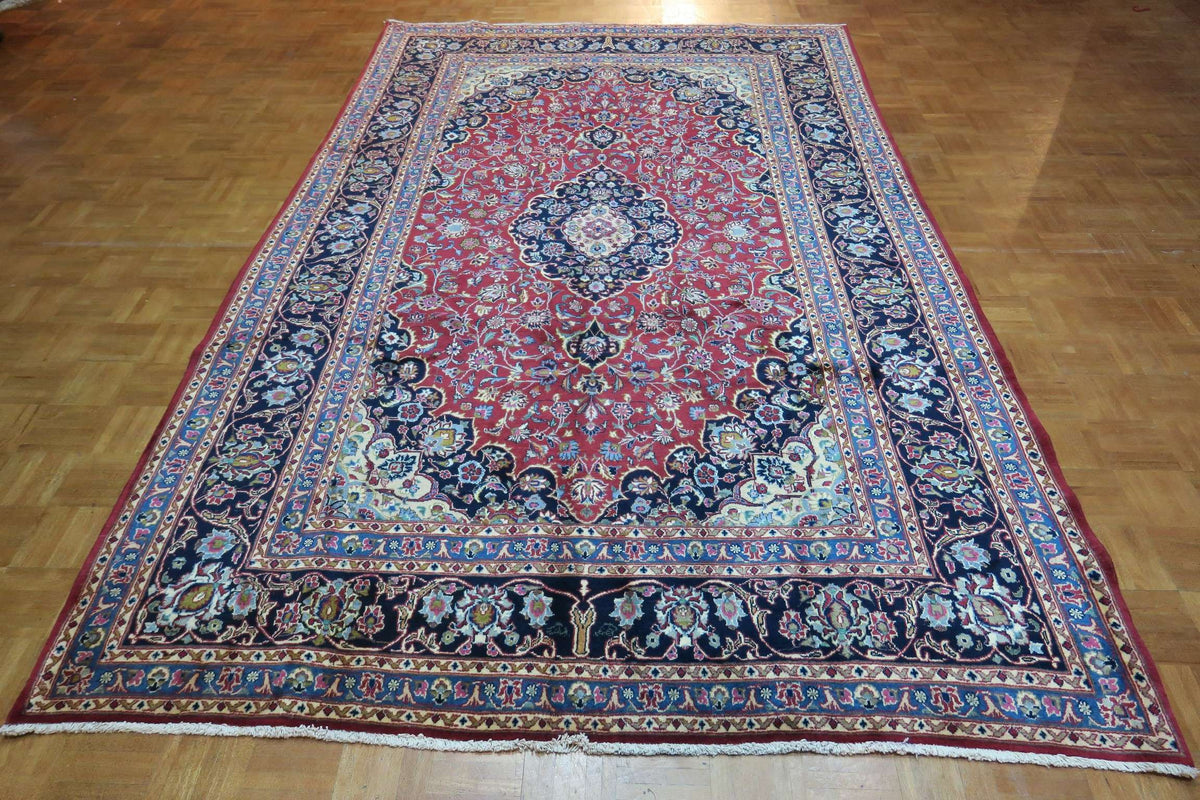 6'5'' x 10'3'' Persian Kashmar Rug image 2