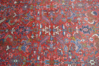 8' 0" x 10' 8" Persian Heriz Rug image 4