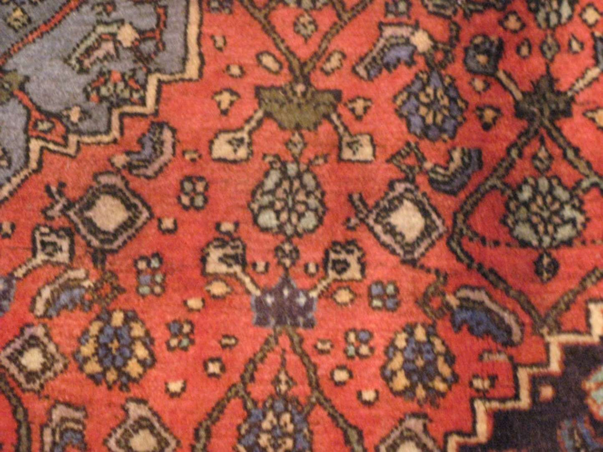 4' 0" x 6' 6" Vintage Bijar Rug image 7