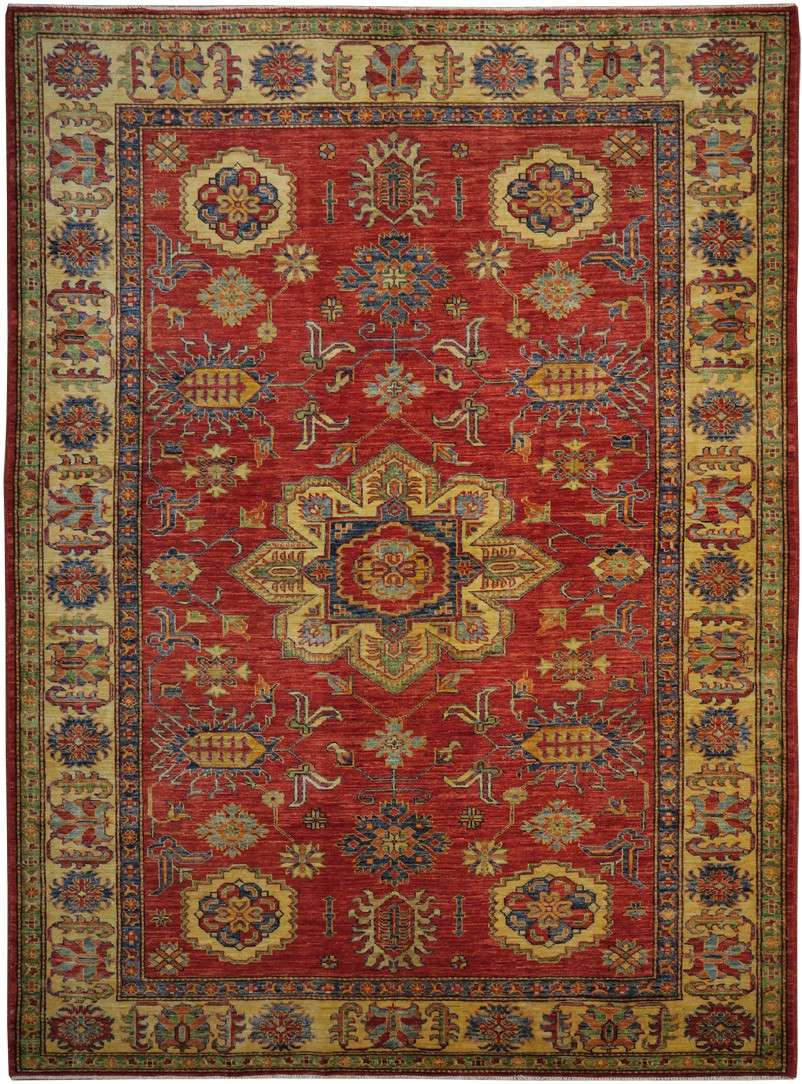 6' 1" x 8' 2" Pakistan Kazak Rug image 0