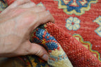 2' 7" x 4' 2" Pakistan Kazak Rug image 11