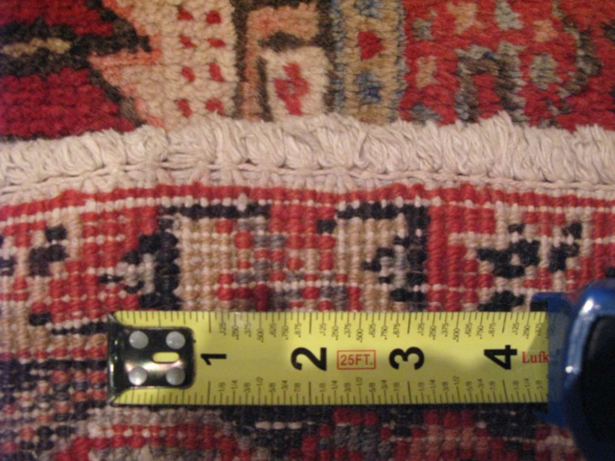 9' 3" x 11' 6" Persian Heriz Rug image 12