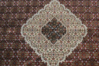 8' 1" x 8' 2" India Bijar Square Rug image 6