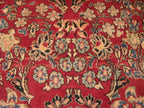 8' 8" x 11' 9" Persian Sarouk Rug image 6