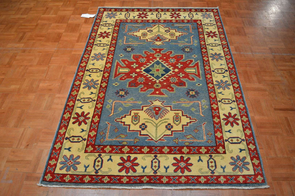 4' 2" x 6' 2" Pakistan Kazak Rug image 1